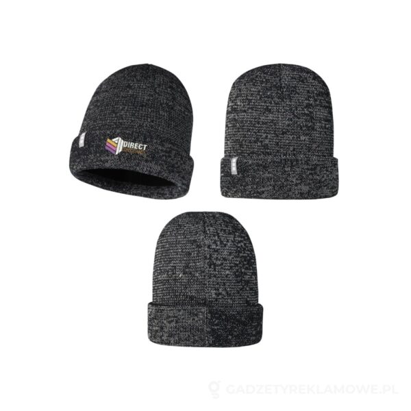 38685900-wariant-watermark Rigi czapka odblaskowa typu beanie - czarny – zdjęcia produktu