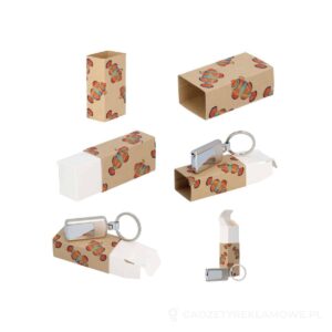 CreaSleeve Kraft 131 personalizowany rękaw z papieru kraft - naturalny – zdjęcia produktu