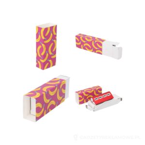 CreaSleeve 132 personalizowany papierowy rękaw - biały – zdjęcia produktu