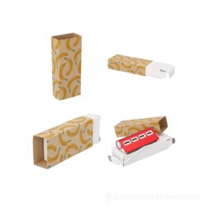 CreaSleeve Kraft 132 personalizowany rękaw z papieru kraft - naturalny – zdjęcia produktu
