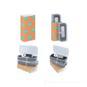 CreaSleeve 133 personalizowany papierowy rękaw - biały – zdjęcia produktu