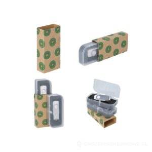 CreaSleeve Kraft 133 personalizowany rękaw z papieru kraft - naturalny – zdjęcia produktu
