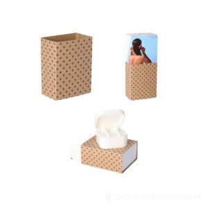 CreaSleeve Kraft 141 personalizowany rękaw z papieru kraft - naturalny – zdjęcia produktu