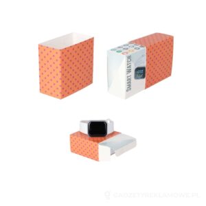 CreaSleeve 146 personalizowany papierowy rękaw - biały – zdjęcia produktu