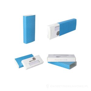 CreaSleeve 147 personalizowany papierowy rękaw - biały – zdjęcia produktu