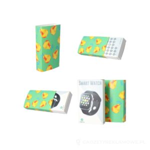 CreaSleeve 153 personalizowany papierowy rękaw - biały – zdjęcia produktu