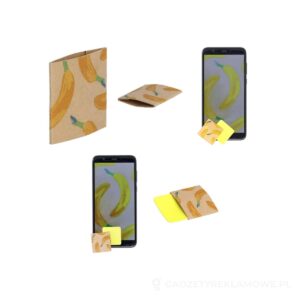 CreaSleeve Kraft 154 personalizowany rękaw z papieru kraft - naturalny – zdjęcia produktu