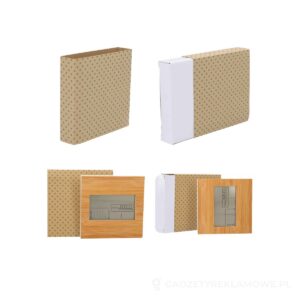 CreaSleeve Kraft 158 personalizowany rękaw z papieru kraft - naturalny – zdjęcia produktu