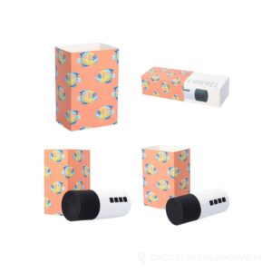CreaSleeve 166 personalizowany papierowy rękaw - biały – zdjęcia produktu