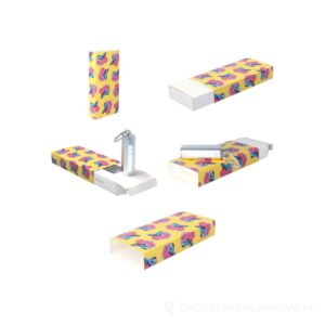 CreaSleeve 167 personalizowany papierowy rękaw - biały – zdjęcia produktu