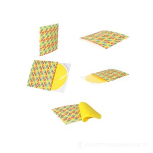CreaSleeve 175 personalizowany papierowy rękaw - biały – zdjęcia produktu