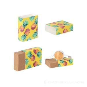CreaSleeve 178 personalizowany papierowy rękaw - biały – zdjęcia produktu