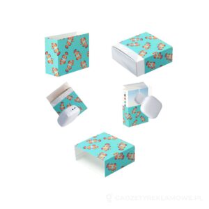CreaSleeve 185 personalizowany papierowy rękaw - biały – zdjęcia produktu