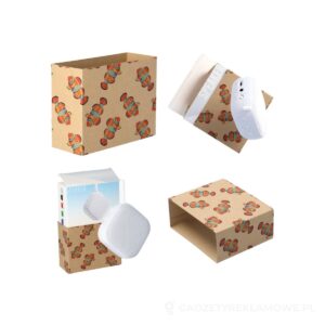 CreaSleeve Kraft 185 personalizowany rękaw z papieru kraft - naturalny – zdjęcia produktu