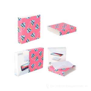 CreaSleeve 186 personalizowany papierowy rękaw - biały – zdjęcia produktu