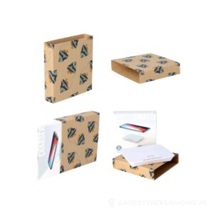 CreaSleeve Kraft 186 personalizowany rękaw z papieru kraft - naturalny – zdjęcia produktu