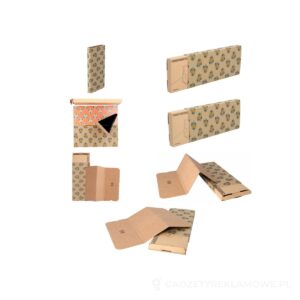CreaSleeve Kraft 187 personalizowany rękaw z papieru kraft - naturalny – zdjęcia produktu