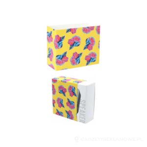 CreaSleeve 188 personalizowany papierowy rękaw - biały – zdjęcia produktu