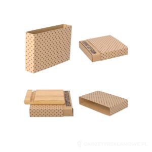 CreaSleeve Kraft 196 personalizowany rękaw z papieru kraft - naturalny – zdjęcia produktu