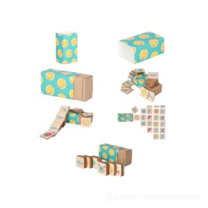 CreaSleeve 202 personalizowany papierowy rękaw - biały – zdjęcia produktu