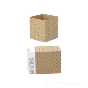 CreaSleeve Kraft 212 personalizowany rękaw z papieru kraft - naturalny – zdjęcia produktu