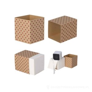 CreaSleeve Kraft 221 personalizowany rękaw z papieru kraft - naturalny – zdjęcia produktu