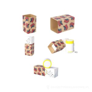 CreaSleeve Kraft 239 personalizowany rękaw z papieru kraft - naturalny – zdjęcia produktu