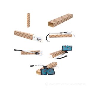 CreaSleeve Kraft 252 personalizowany rękaw z papieru kraft - naturalny – zdjęcia produktu