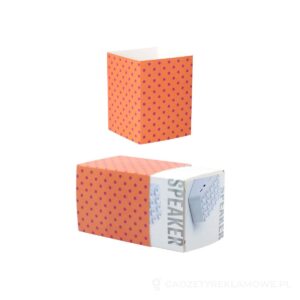 CreaSleeve 256 personalizowany papierowy rękaw - biały – zdjęcia produktu