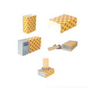 CreaSleeve 264 personalizowany papierowy rękaw - biały – zdjęcia produktu