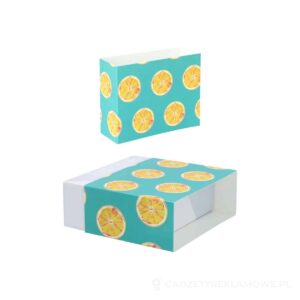 CreaSleeve 272 personalizowany papierowy rękaw - biały – zdjęcia produktu
