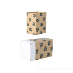 CreaSleeve Kraft 278 personalizowany rękaw z papieru kraft - naturalny – zdjęcia produktu