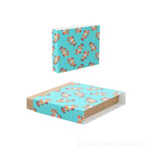 CreaSleeve 279 personalizowany papierowy rękaw - biały – zdjęcia produktu