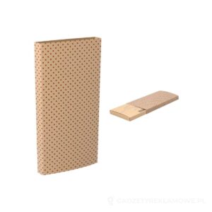 CreaSleeve Kraft 280 personalizowany rękaw z papieru kraft - naturalny – zdjęcia produktu