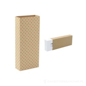 CreaSleeve Kraft 295 personalizowany rękaw z papieru kraft - naturalny – zdjęcia produktu