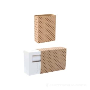 CreaSleeve Kraft 296 personalizowany rękaw z papieru kraft - naturalny – zdjęcia produktu