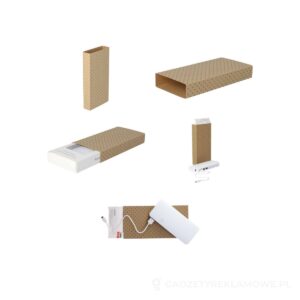 CreaSleeve Kraft 310 personalizowany rękaw z papieru kraft - naturalny – zdjęcia produktu