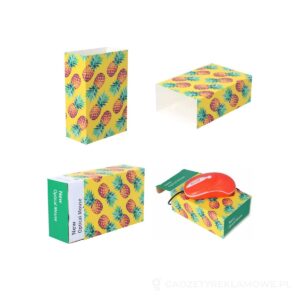 CreaSleeve 315 personalizowany papierowy rękaw - biały – zdjęcia produktu