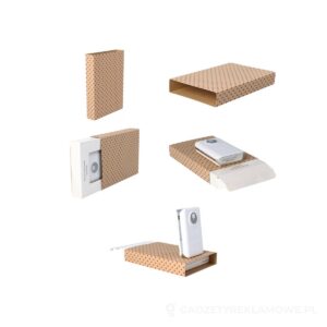 CreaSleeve Kraft 318 personalizowany rękaw z papieru kraft - naturalny – zdjęcia produktu