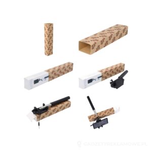 CreaSleeve Kraft 321 personalizowany rękaw z papieru kraft - naturalny – zdjęcia produktu