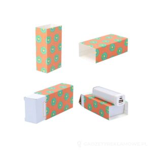 CreaSleeve 329 personalizowany papierowy rękaw - biały – zdjęcia produktu