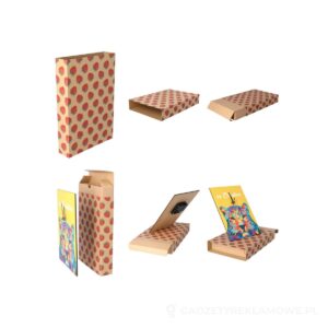 CreaSleeve Kraft 331 personalizowany rękaw z papieru kraft - naturalny – zdjęcia produktu