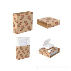 CreaSleeve Kraft 332 personalizowany rękaw z papieru kraft - naturalny – zdjęcia produktu