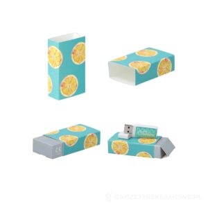 CreaSleeve 335 personalizowany papierowy rękaw - biały – zdjęcia produktu