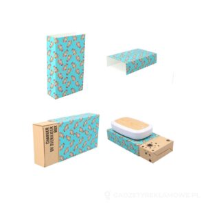 CreaSleeve 339 personalizowany papierowy rękaw - biały – zdjęcia produktu