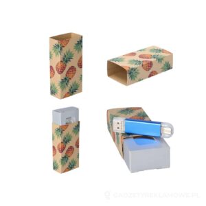CreaSleeve Kraft 345 personalizowany rękaw z papieru kraft - naturalny – zdjęcia produktu