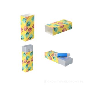 CreaSleeve 346 personalizowany papierowy rękaw - biały – zdjęcia produktu