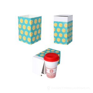 CreaSleeve 359 personalizowany papierowy rękaw - biały – zdjęcia produktu