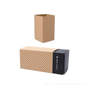 CreaSleeve Kraft 374 personalizowany rękaw z papieru kraft - naturalny – zdjęcia produktu