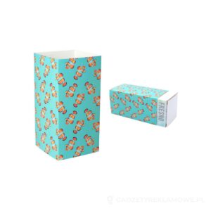CreaSleeve 378 personalizowany papierowy rękaw - biały – zdjęcia produktu